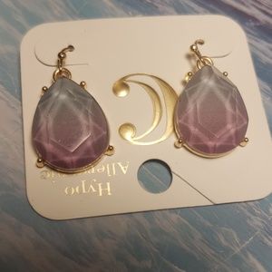 Impulse purple Hypo Allergenic Earrings